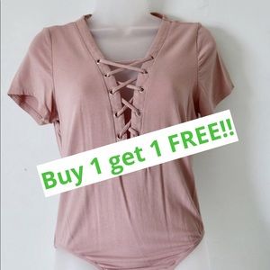 Light pink bodysuit BOGO